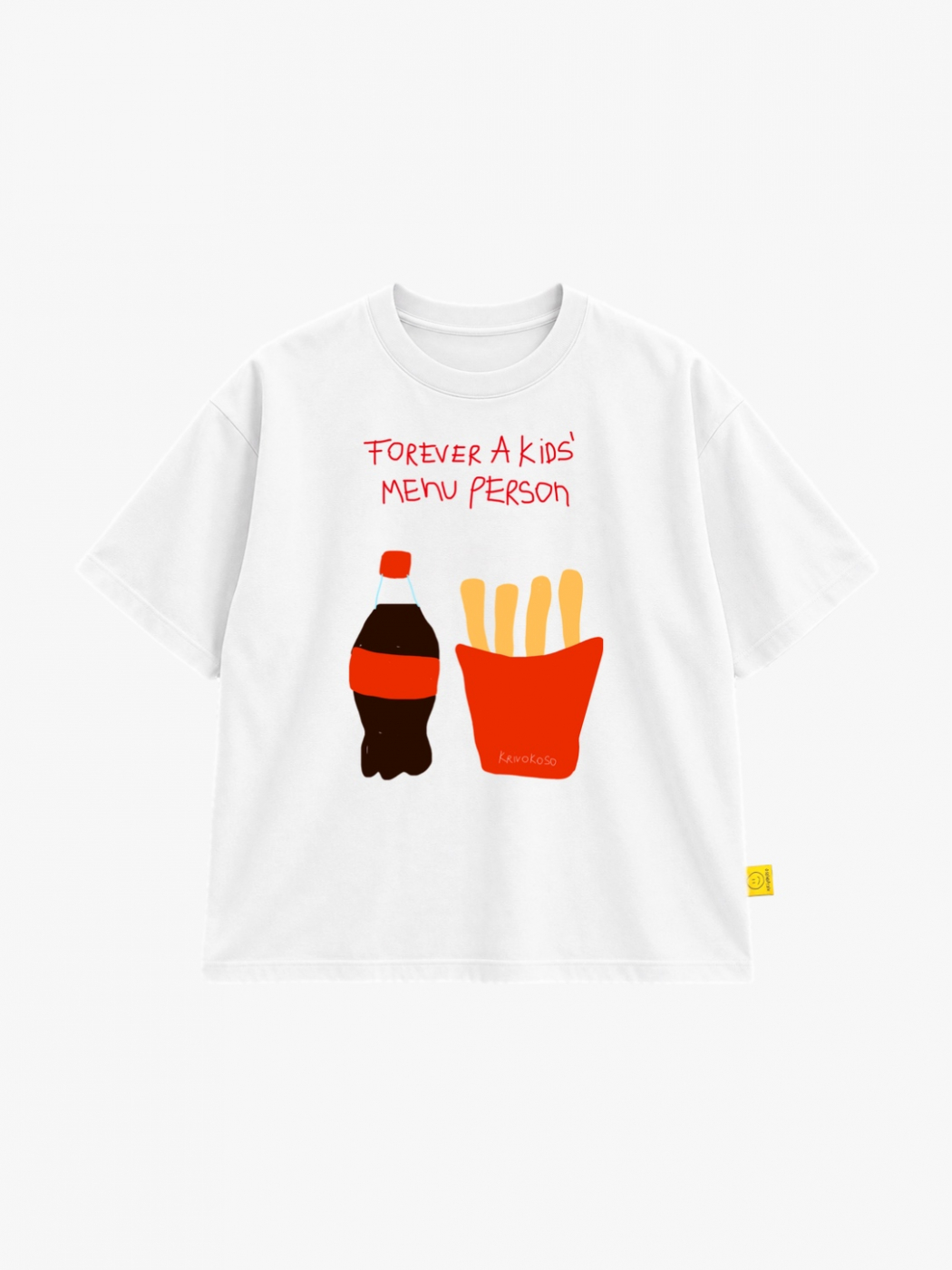 A T-shirt about happiness