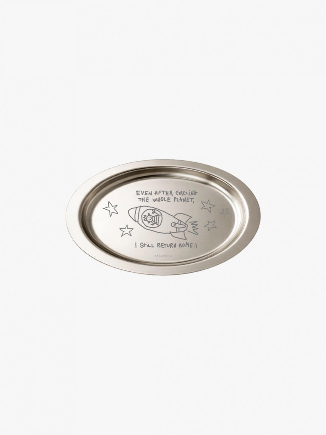 Oval "Cosmos" Tray