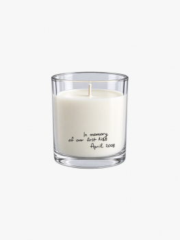 A Candle with a Message