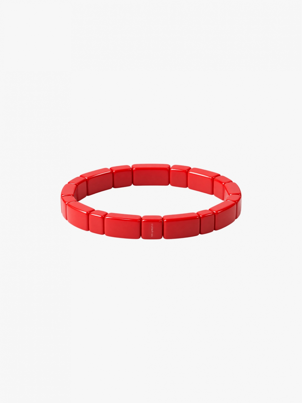Burgundy Puzzle Bracelet