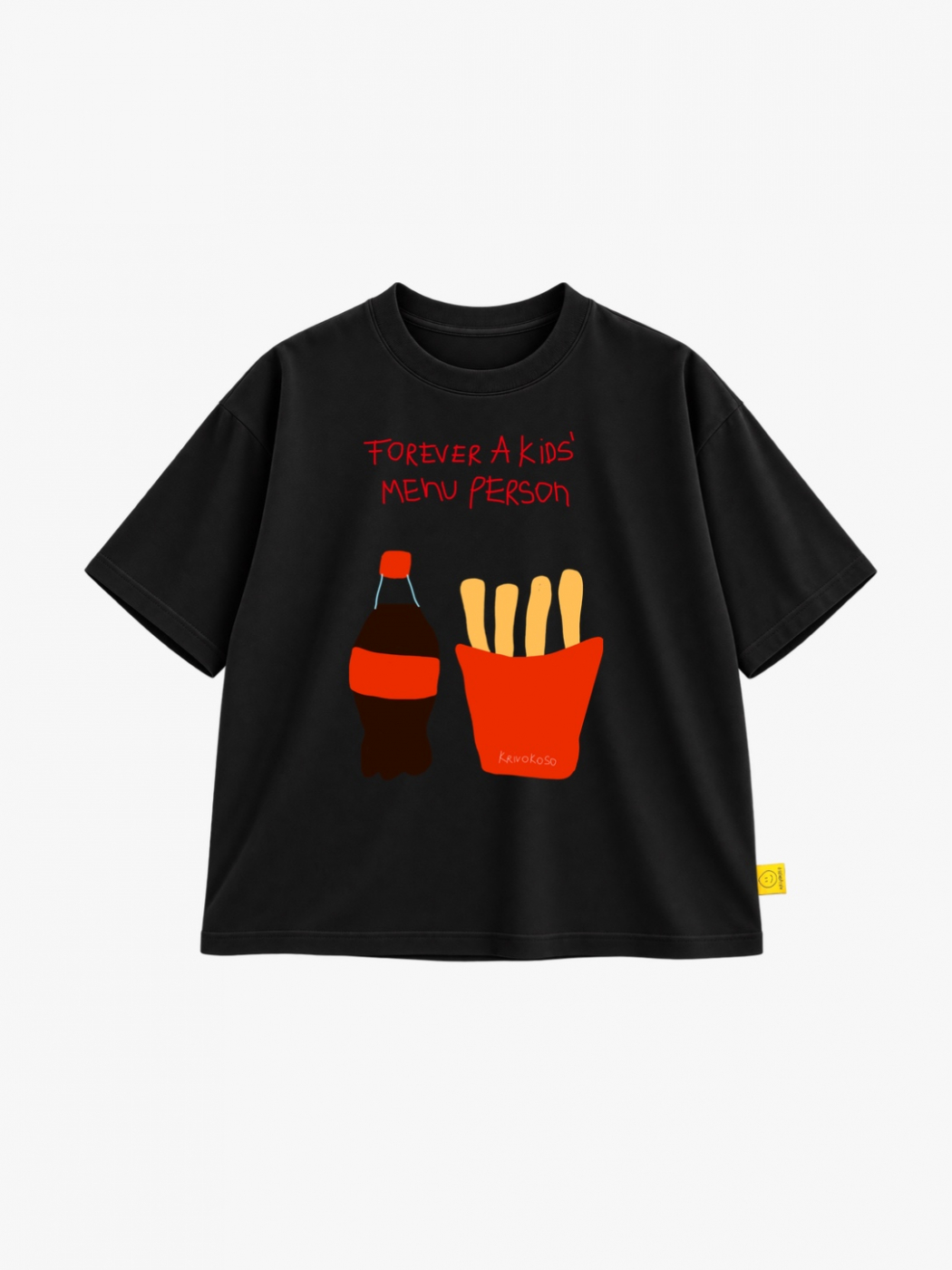 A T-shirt about happiness