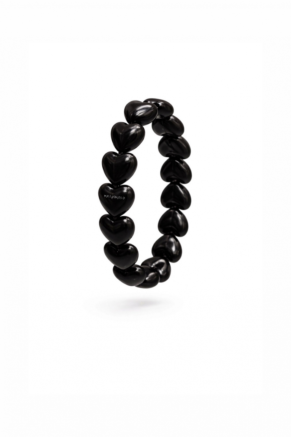 Bracelet heart black mini