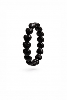 Bracelete heart black mini