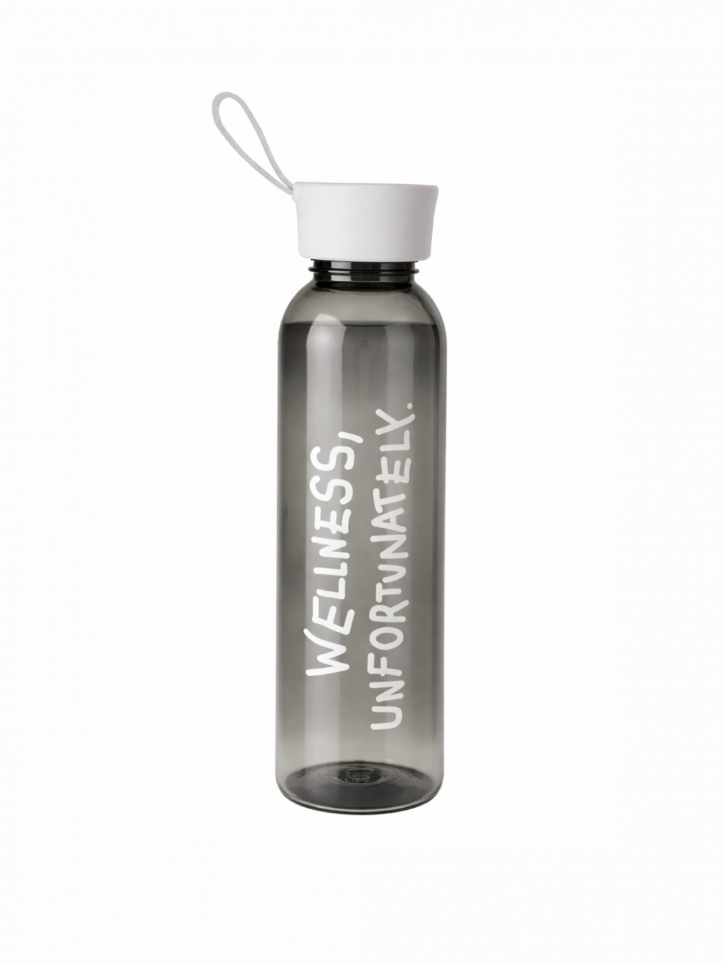 A bottle with a motivational message