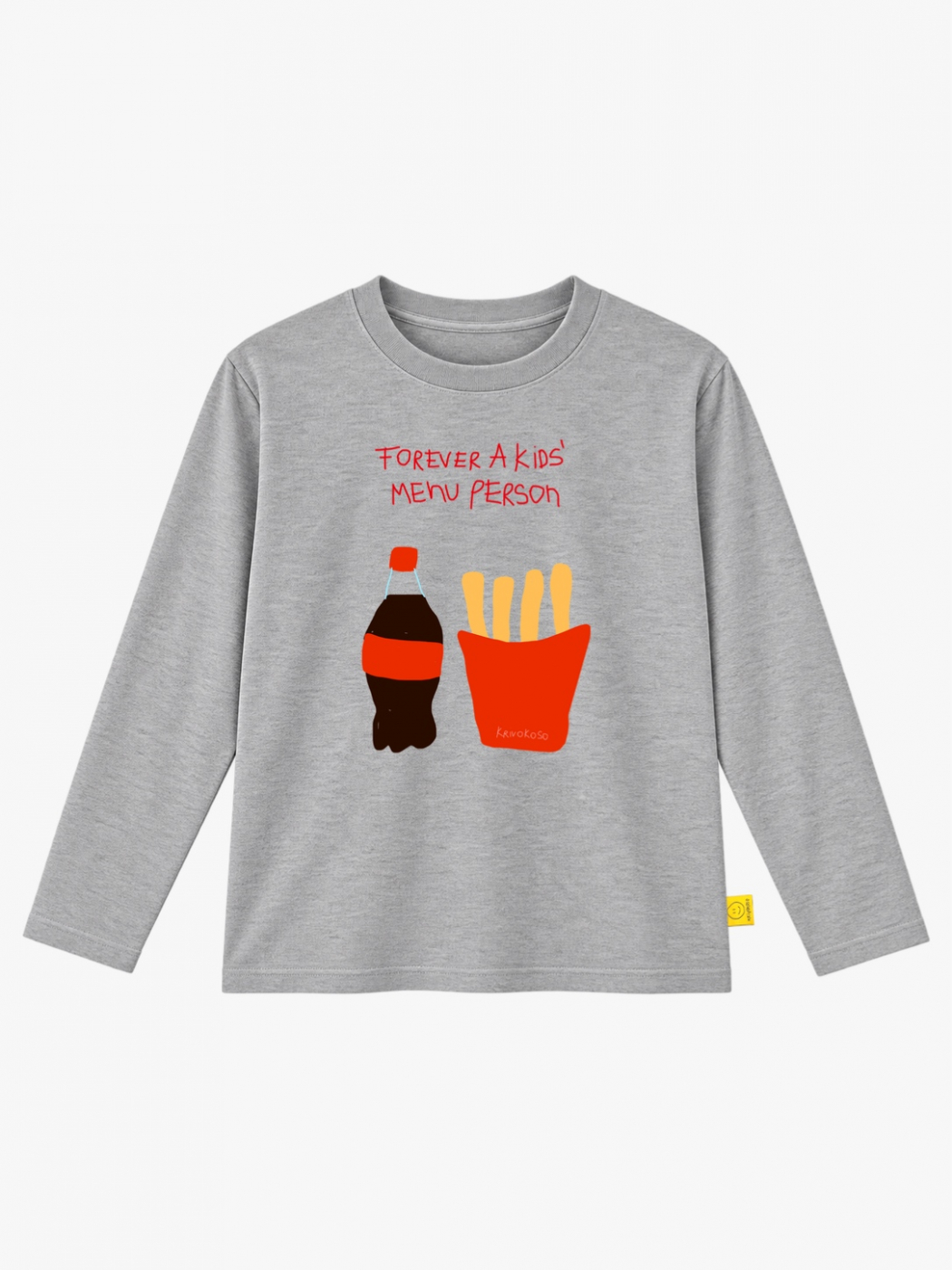 A T-shirt about happiness