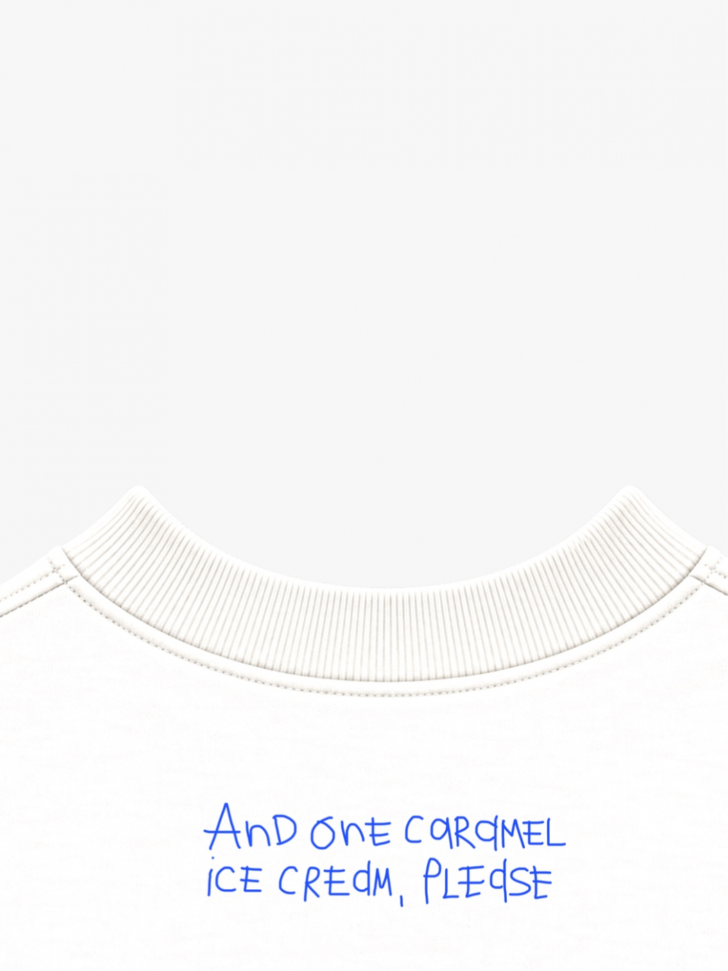 A T-shirt about happiness