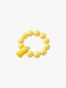 Mustard-colored bracelet