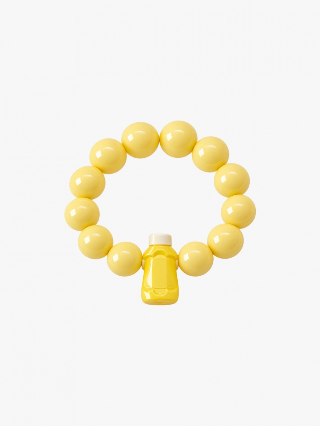 Mustard-colored bracelet