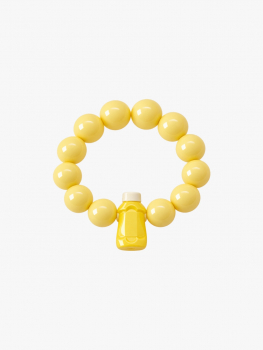 Mustard-colored bracelet