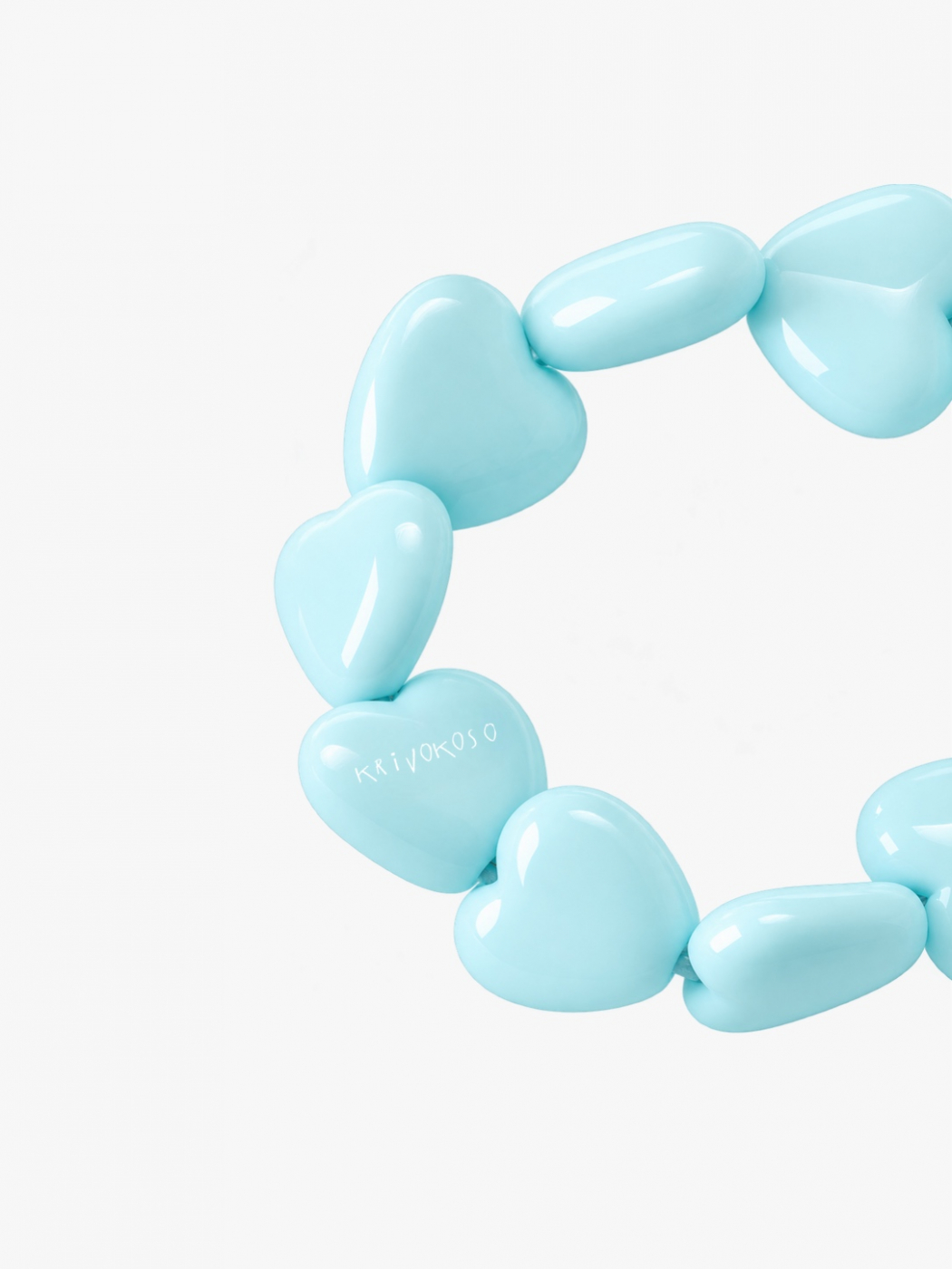 Blue Hearts Bracelet