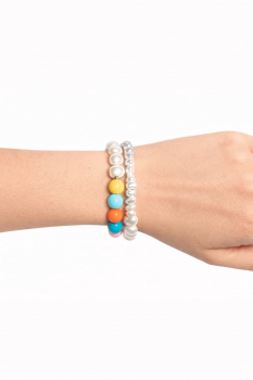 Pearl Bracelet Set