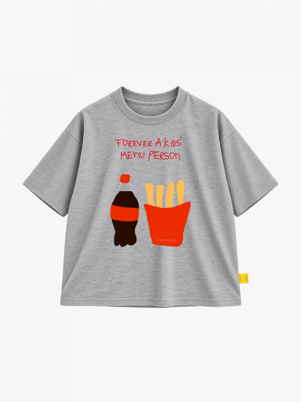 A T-shirt about happiness