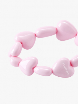 Pink Hearts Bracelet