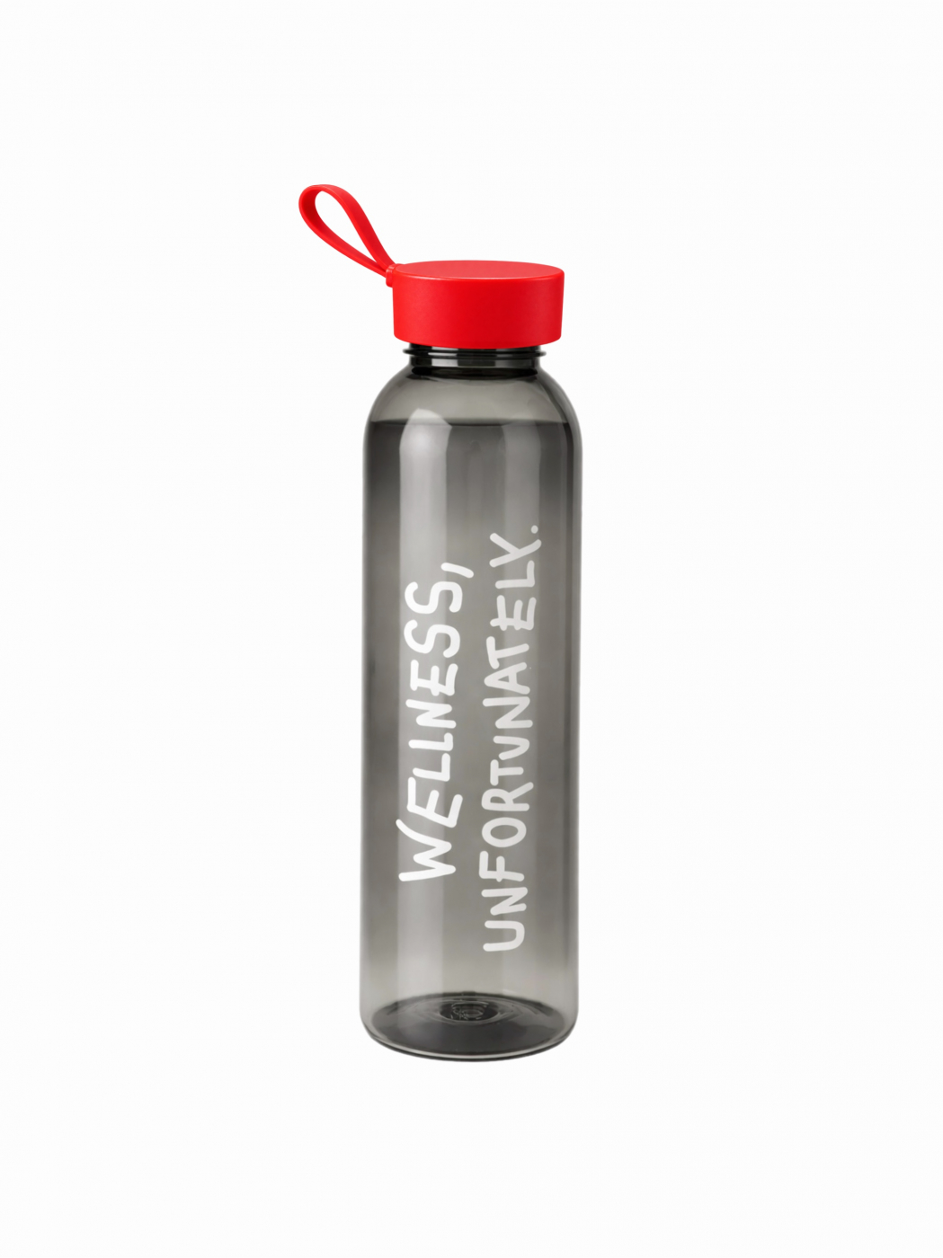 A bottle with a motivational message